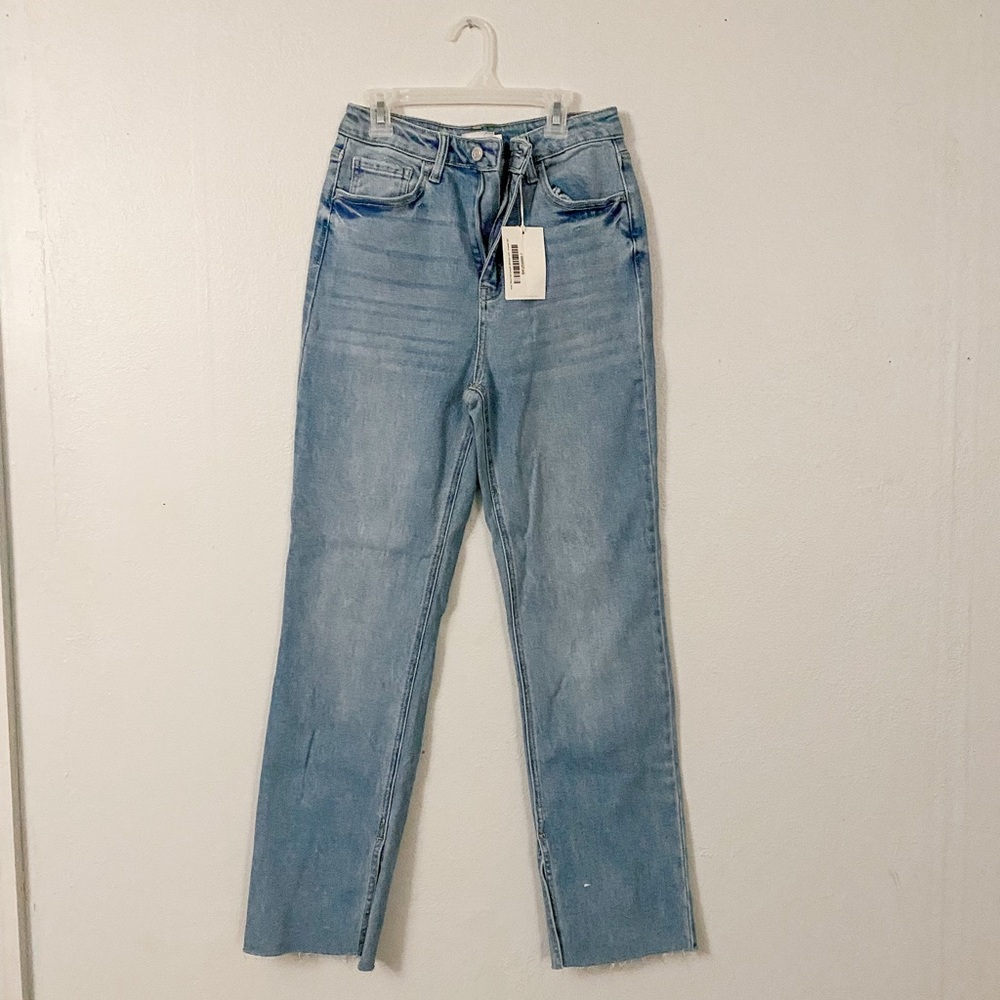 Cello High Rise Full Length Straight Jeans Size 7